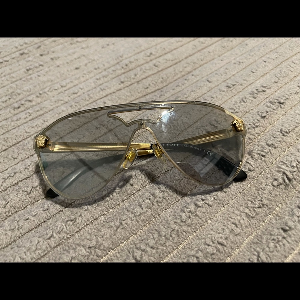 Versace glasses with case